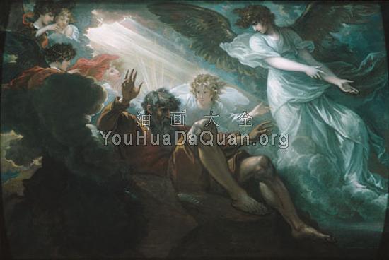 Moses Shown The Promised Land - 本杰明·韦斯特